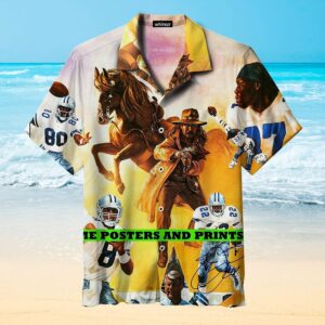 Indianapolis Colts Retro Hawaiian Shirt