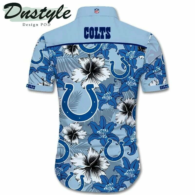 Indianapolis Colts Tropical Hawaiian Shirt