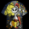 Jack Skellington Happy Halloween Hawaiian Shirt