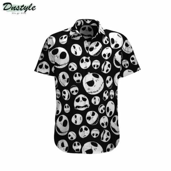 Jack Skellington Nightmare Before Black Hawaiian Shirt