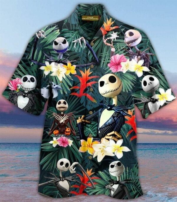 Jack Skellington Hawaiian Shirt Outfit Beach Summer