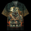 Jason Voorhees Hawaiian Shirt Outfit Beach Summer