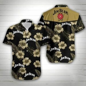 Jim Beam Hawaiian Shirt Beach Outfit Summer