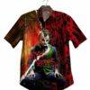 Joker Why So Serious Button Up Hawaiian Shirt