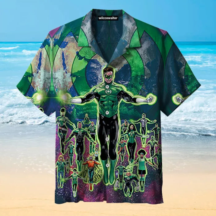 Justice League Green Lantern 1 Hawaiian Shirt