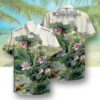 Kawasaki Lotus Hawaiian Shirt Beach Outfit Summer