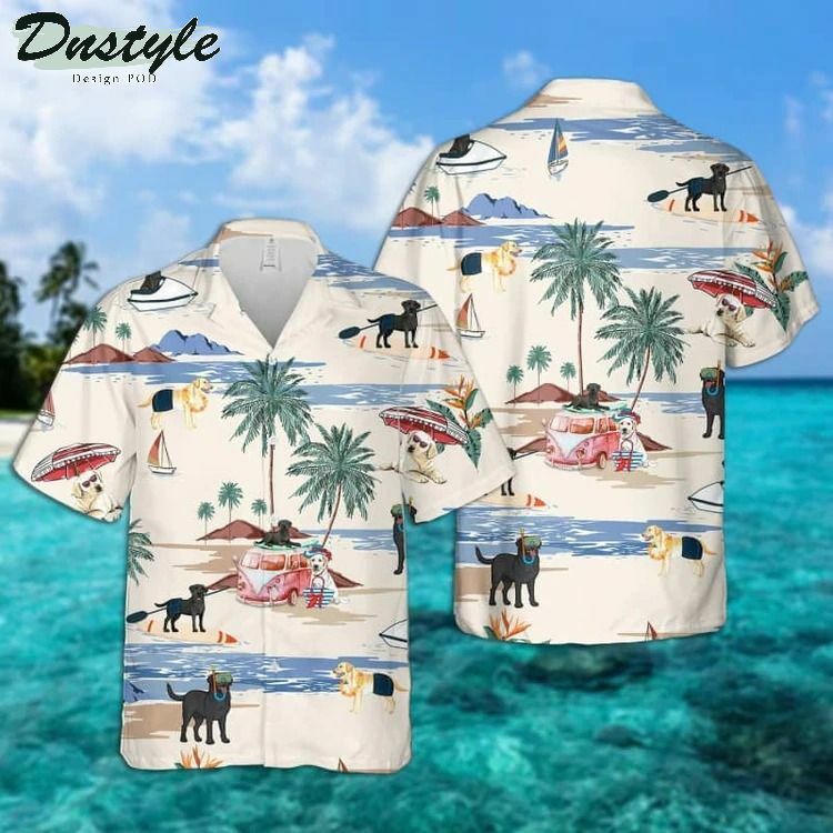 Labrador Retriever Hawaiian Shirt