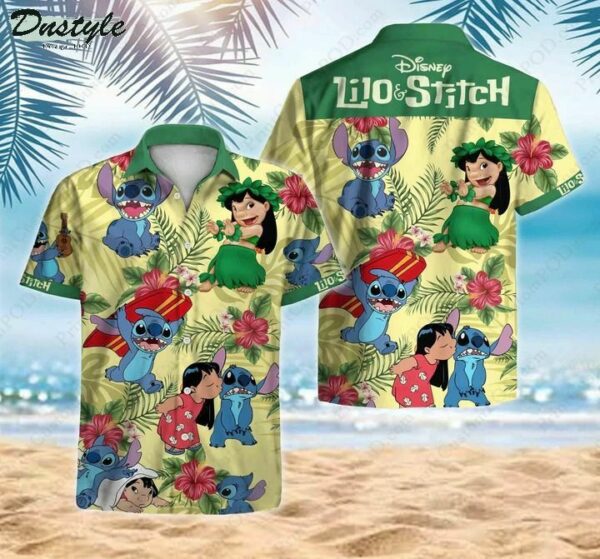 Lilo & Stitch Hawaiian Shirt Beach Outfit Summer