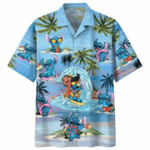 Lilo & Stitch Time Hawaiian Shirt