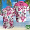 Little Miss Spice Girls Floral Pink And White Hawaiian Shirt