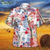 Llama Lovers American Flag Hawaiian Shirt