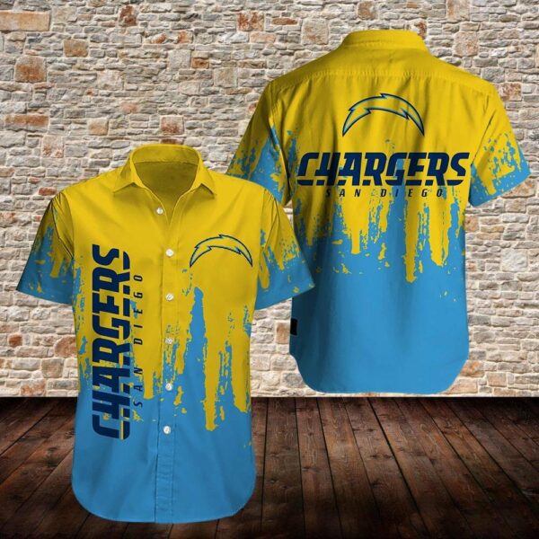 Los Angeles Chargers Hawaiian Shirt