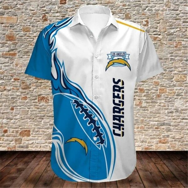 Los Angeles Chargers S Hawaiian Shirt