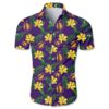 Los Angeles Lakers Floral Small Flowers Hawaiian Shirt