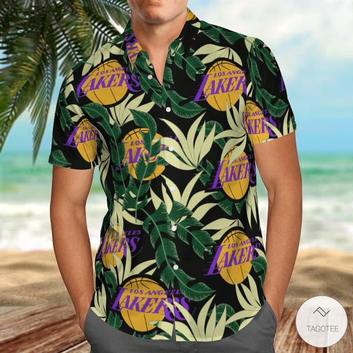 Los Angeles Lakers Hawaiian Shirt