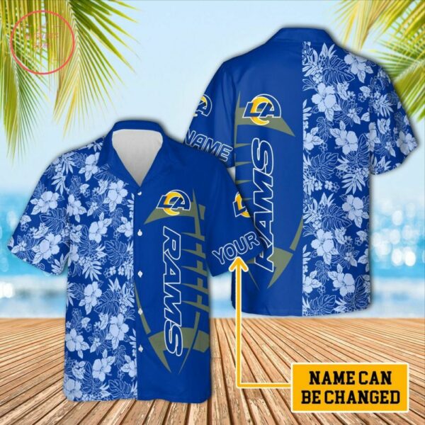 Los Angeles Rams Custom Hawaiian Shirt