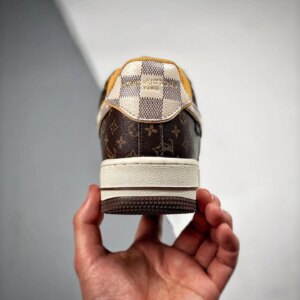 Loui x Nike Air Force 1 Brown White For Sale