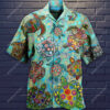 Mandala Turtle Hawaiian Shirt Summer Beach Outfit