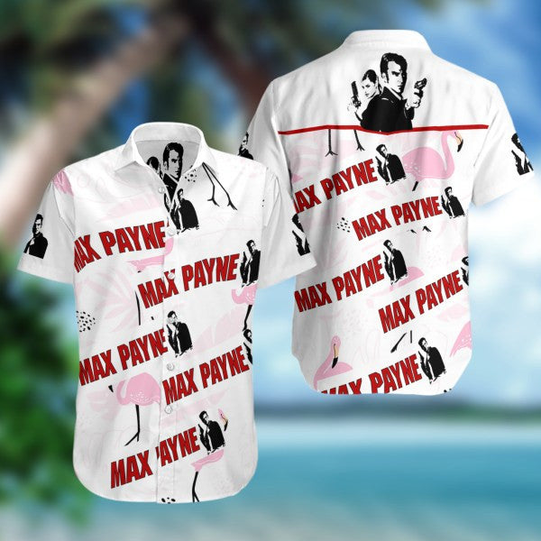 Max Payne Hawaiian Shirt Summer Outfit Beach