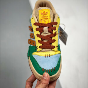 Melting Sadness x Adidas Forum Low Green Blue-Brown GW8725 For Sale