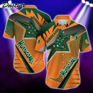 Miami Hurricanes Hawaiian Shirt Outfit Summer Beach