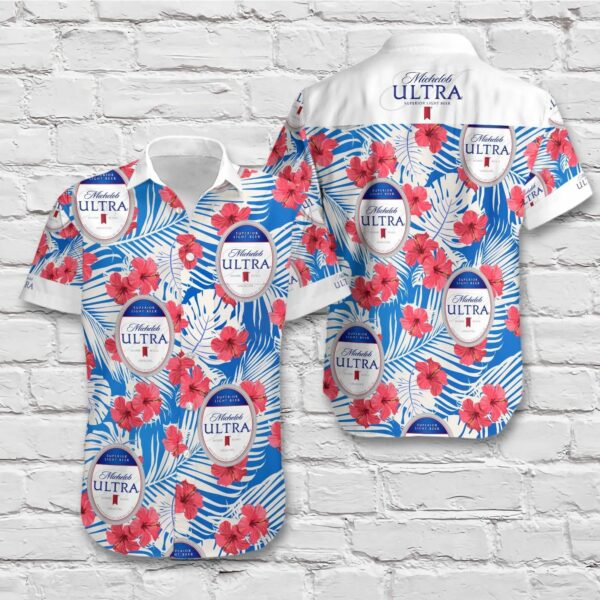 Michelob Ultra Beer Hawaiian Shirt