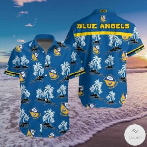 Mighty Blue Angels Fc Hawaiian Shirt