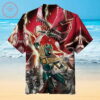 Mighty Morphin Hawaiian Shirt Summer Outfit Beach