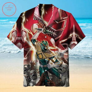 Mighty Morphin Hawaiian Shirt Summer Outfit Beach