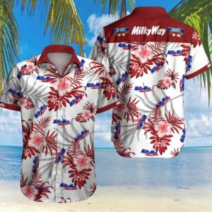 Milky Way Hawaiian Shirt Outfit Summer Beach