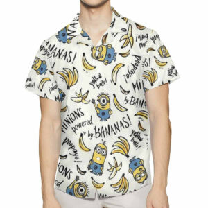 Minions Bananas Comedy Cartoons Hawaiian Shirt