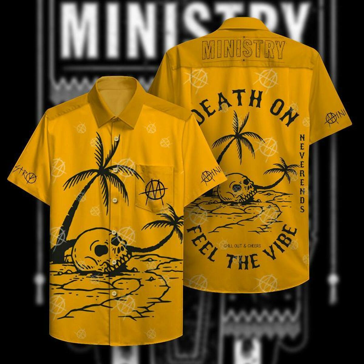 Ministry Band Hawaiian Shirt Beach Outfit Summer