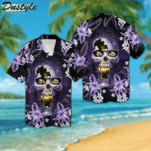 Minnesota Vikings Tropical Hawaiian Shirt