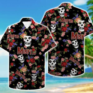 Misfits Hawaiian Shirt Beach Summer Outfit