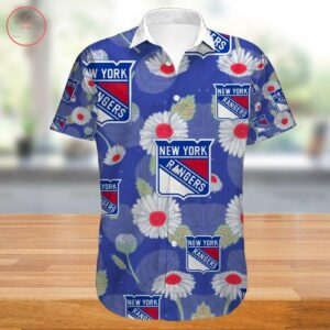 New York Rangers Hawaiian Shirt Beach Outfit Summer