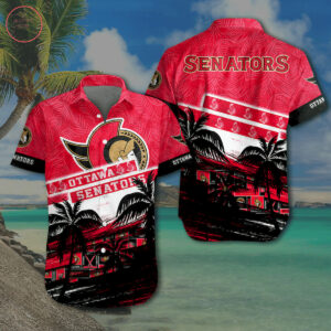 Nhl Ottawa Senators Hawaiian Shirt