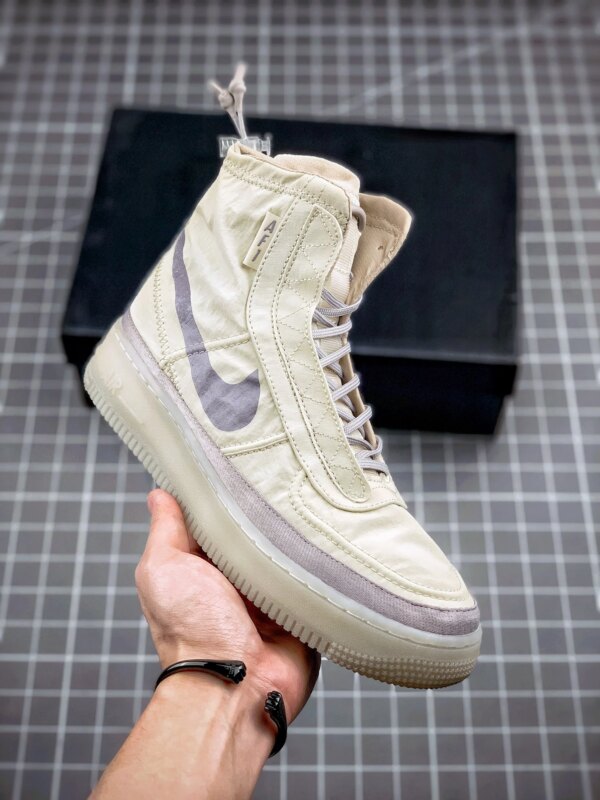 Nike Air Force 1 High Shell TanGrey BQ6096-002 For Sale