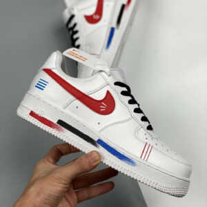 Nike Air Force 1 Low Diy White Black Blue For Sale