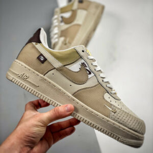 Nike Air Force 1 Low Bling Tan Brown DX6061-122 For Sale