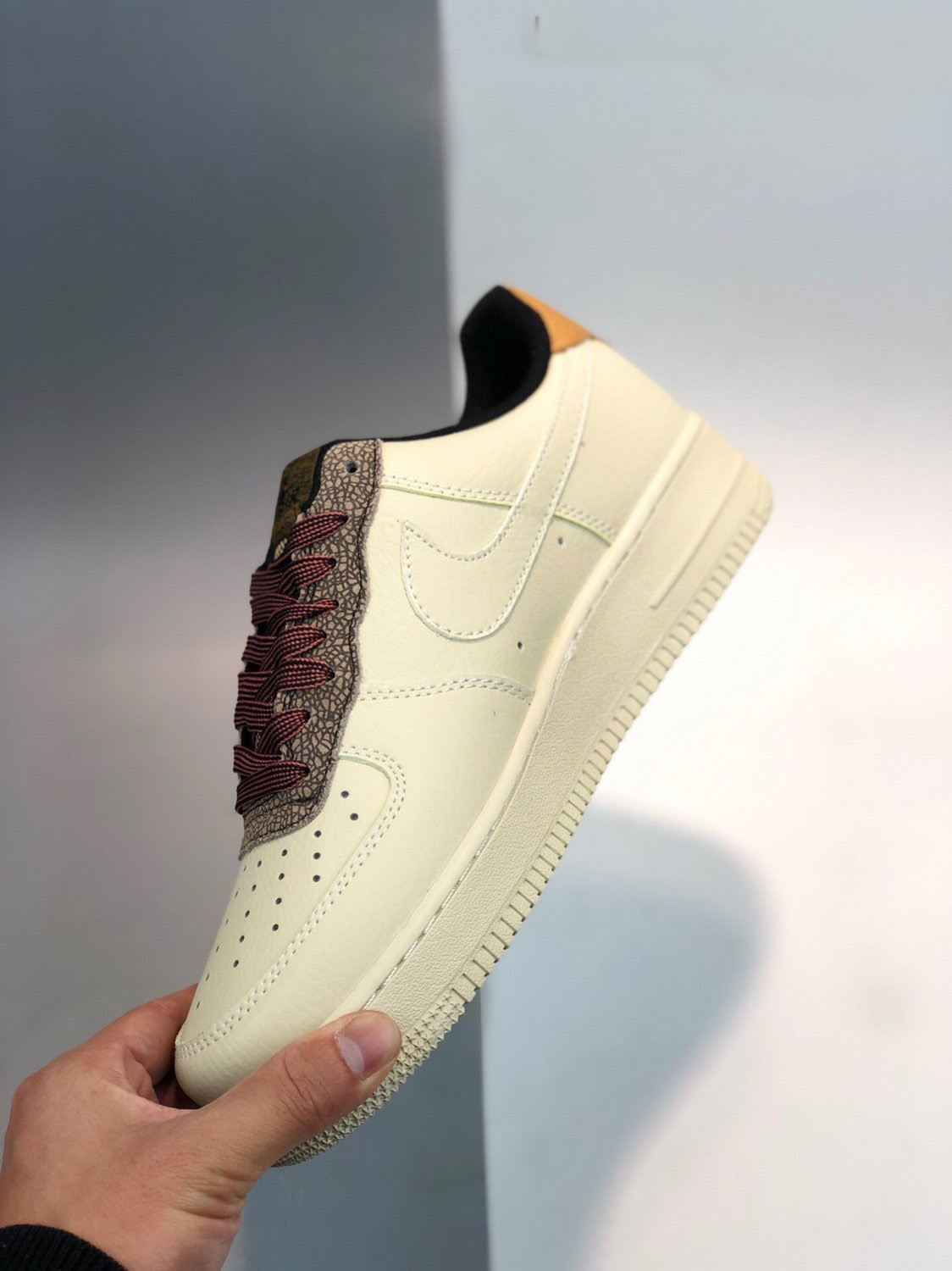 Nike Air Force 1 Low Fossil Wheat-Shimmer CK4363-200 For Sale