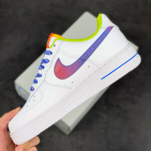 Nike Air Force 1 Low Hologram Swoosh White For Sale