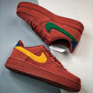 Nike Air Force 1 Low La Familia Redstone Del Sol DV5153-600 For Sale