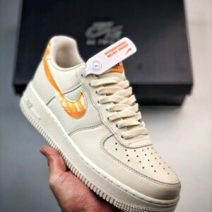 Nike Air Force 1 Low White Orange Streaks FN3419-100 For Sale