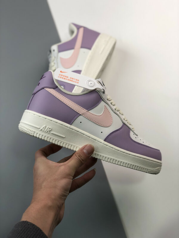 Nike Air Force 1 Low White Purple For Sale