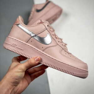 Nike Air Force 1 Pink Sherpa Silver DO6724-601 For Sale