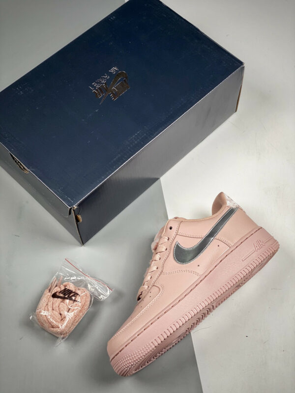 Nike Air Force 1 Pink Sherpa Silver DO6724-601 For Sale