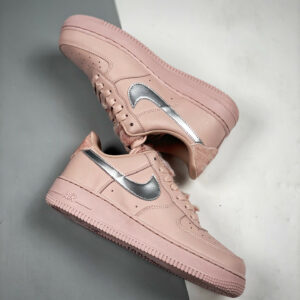 Nike Air Force 1 Pink Sherpa Silver DO6724-601 For Sale