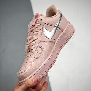 Nike Air Force 1 Pink Sherpa Silver DO6724-601 For Sale