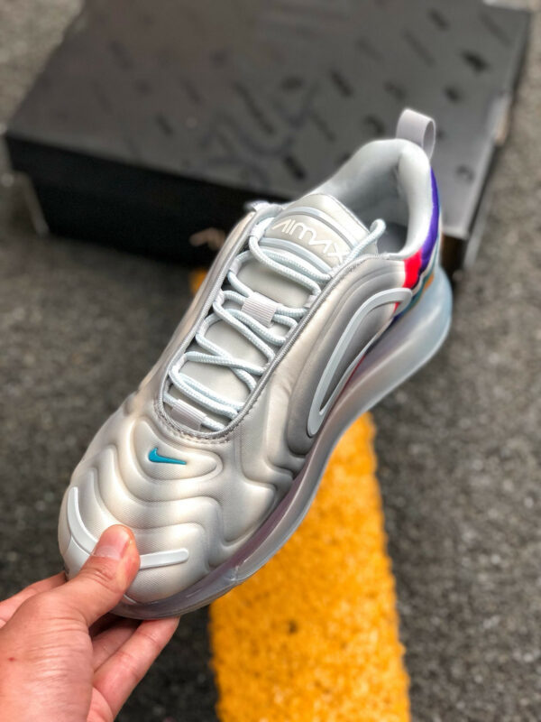 Nike Air Max 720 Wolf Grey Red Orbit-White-Teal Nebula For Sale