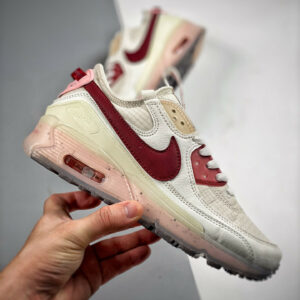 Nike Air Max 90 Terrascape White Pomegranate-Pink Glaze DC9450-100 For Sale